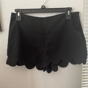 Black shorts